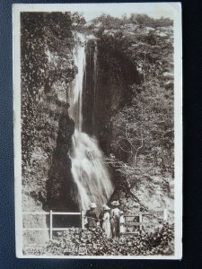 Wales RHYL Dyserth Falls - Old Postcard by North Wales Postcard Co.