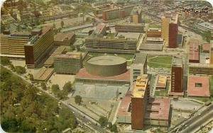 Mexico City, Medical Center, Air View, Postmark 1953, Ammes Asociados