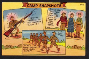 Camp Snapshots –  Ebert - West Allis, WI - 1941