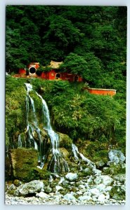 Ever Spring Shrine TAIWAN Postcard