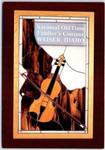 Stained Glass Artwork, National Old Time Fiddler's Contest - Weiser, Idaho