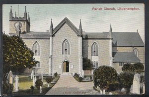 Sussex Postcard - Littlehampton - St Mary's Parish Church     RS12924