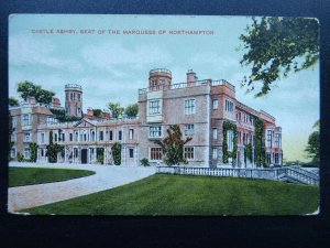 CASTLE ASHBY Marquess of Northampton - Old Postcard by G.D.& D. Star Series
