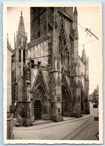 Reutlingen Germany Postcard Glas Porzellan Cafe Lippott Building c1940's RPPC