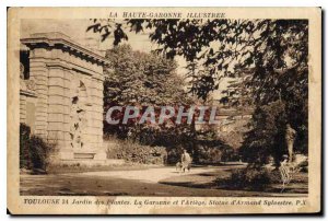 Old Postcard Haute Garonne Illustree Toulouse Jardin des Plantes The Garonne ...