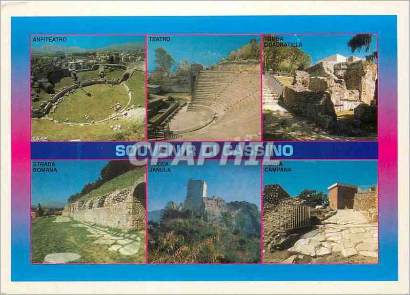 Postcard Modern Cassino Parco Archeologico