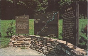 National & State Parks~Cascades Trail~Jefferson National Forest~Vintage Postcard