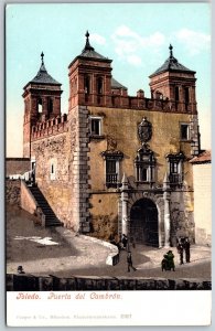 Vtg Toledo Spain Puerta del Cambron Gate Castile-La Mancha 1900s Postcard