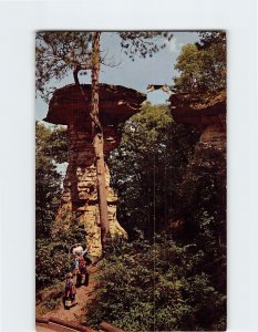 Postcard Stand Rock, Wisconsin Dells, Wisconsin