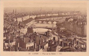 France Lyon Vue sur la Saone