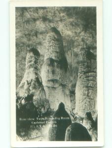 Pre-1929 rppc NICE VIEW Carlsbad Caverns National Park New Mexico NM i5624