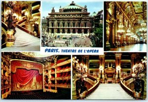 Postcard - The Paris Opera - Paris, France