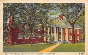 Fackenthal Library, Franklin and Marshall College Lancaster, Pennsylvania PA  