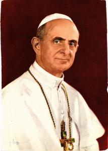 CPM CATHOLIC POPE Paulus PP VI (318388)