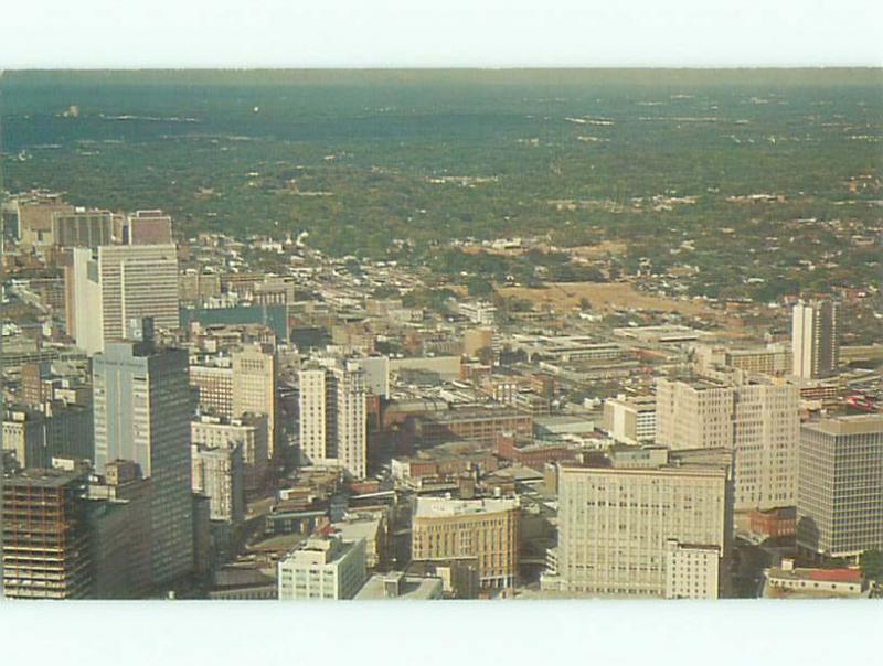 Unused Pre-1980 AERIAL VIEW OF TOWN Atlanta Georgia GA n2197-14