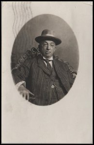 fashion rppc: dapper Tom Foote of Alameda