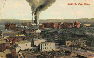 South St Paul Minnesota 1914 postcard