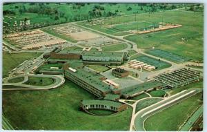 ANN ARBOR, Michigan  MI   Aerial View PIONEER HIGH SCHOOL Postcard