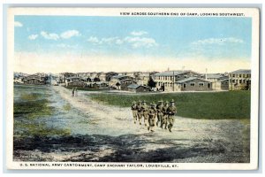 c1930's US National Army Cantonment Camp Zachary Taylor Louisville KY Postcard