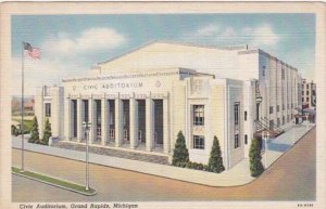 Michigan Grand Rapids Civic Auditorium Curteich