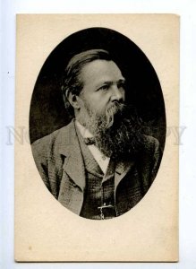 194092 ENGELS famous German Politician Vintage Photo PC  