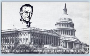 Minnesota MN Postcard Walter H. Judd Ably Represents Fifth District Political