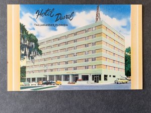 Hotel Duval Tallahassee FL Chrome Postcard H2123082022