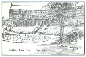 1949 Chatham Bars Inn Exterior Building Cape Cod Massachusetts Vintage Postcard
