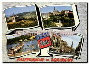 Modern Postcard Villefranche Beaujolais