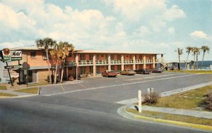 Jacksonville Beach, FL Florida  SOL-MAR MOTEL  Roadside  VINTAGE Chrome Postcard