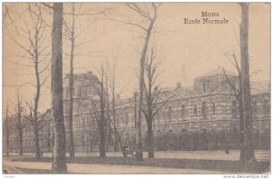 MONS, Hainaut, Belgium, 1900-1910's; Ecole Normale