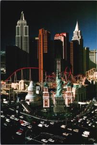 New York New York Hotel Casino Las Vegas NV Nevada Unused Vintage Postcard D37