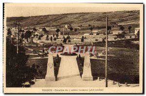 Old Postcard Verdun Cemetery of the Unknowns 7 Militaria