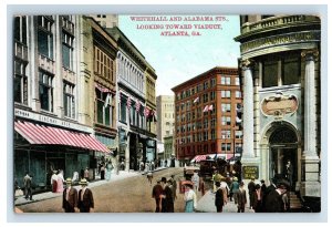 c1910 Signs Eiseman Brs Store Atlanta, GA. Postcard P225E