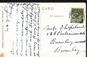 Genealogy Postcard - Ancestor History - Shepsherd - Burnley  A3457