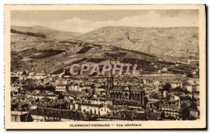 Old Postcard Clermont Ferrand Vue Generale