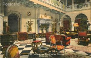  FL, Sarasota, Florida,  John Ringling Mansion, Lot of 2