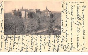 Wellesley College Massachusetts Postcard