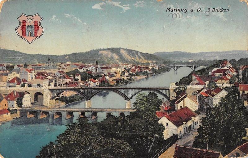 C0277 slovenia maribor Hesse Marburg A D Brucken