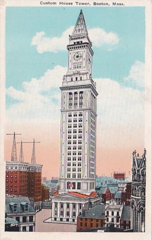 Massachusetts Boston Custom House Tower