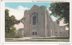 Centenary Methodist Church, WINSTON-SALEM, North Carolina, 1910-1920s