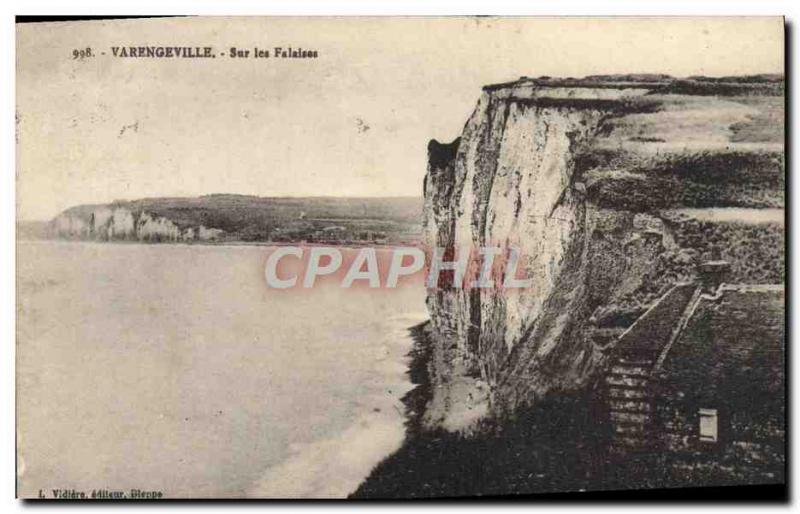 Old Postcard Varengeville Sur Cliffs