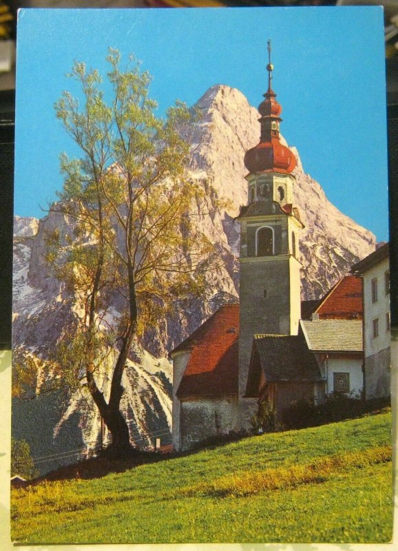 Austria Lermoos in Tirol mit Sonnenspitze - posted 1977