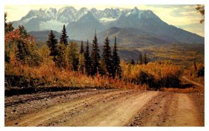 Postcard ROAD SCENE Between Cedarvale & Hazelton British Columbia BC AS4887