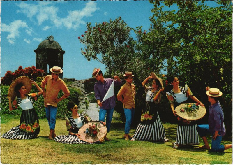 PC PHILIPPINES, OBANDO DANCE, Modern Postcard (B40294)