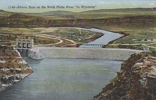 Wyoming North Platte River Alcova Dam