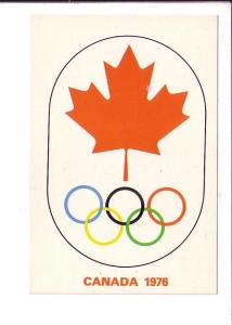 Maple Leaf with Olympics Symbol 1976  Canada