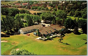 Postcard Guelph Ontario c1960s Cutton Golf Club Birds Eye View Wellington County