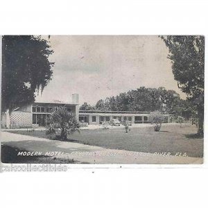 Crystal Lodge-Crystal River,Florida 1949