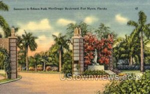 Edison Park - Fort Myers, Florida FL  
